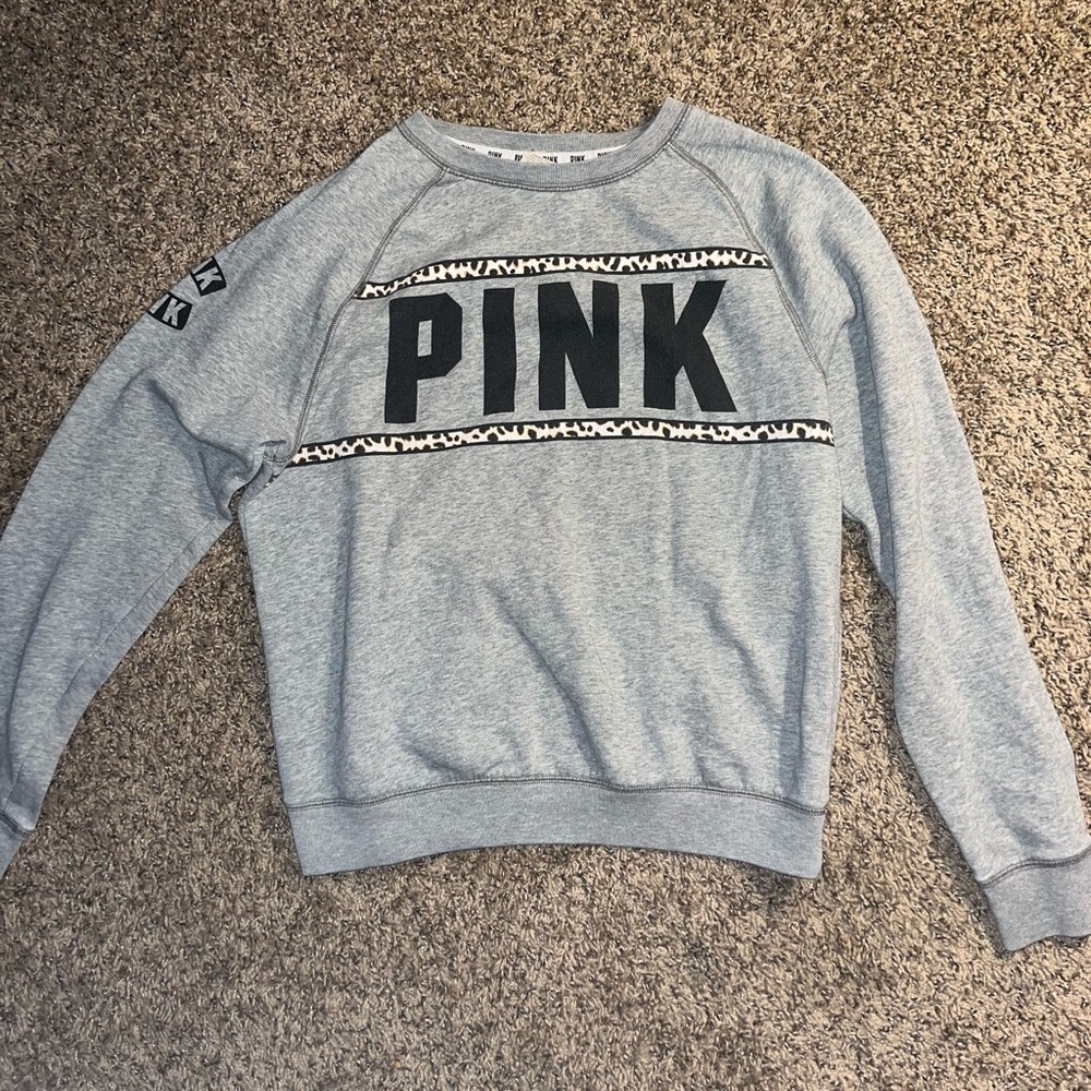 VS pink sweatshirt